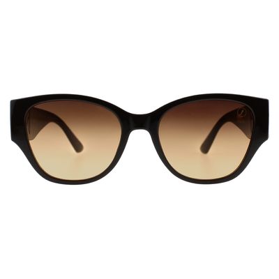 Óculos de Sol Feminino Marília Mendonça Redondo Degradê Marrom